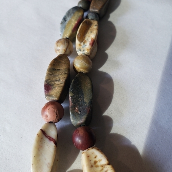 𝅺jay KING multi jasper double strandnecklace - Picture 3 of 13